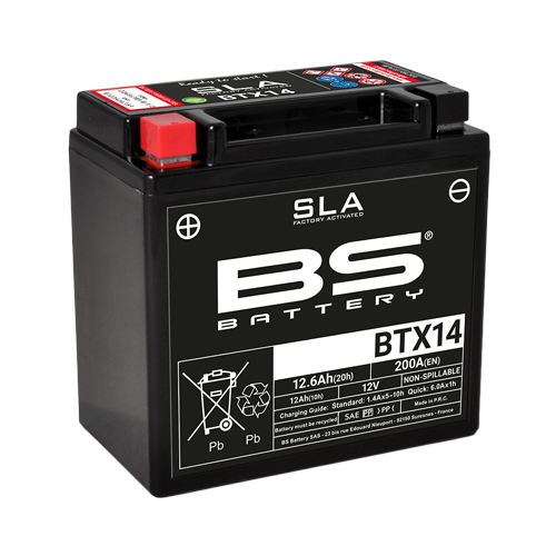 BATTERY BS BTX14L SLA 12 Ah 12 V