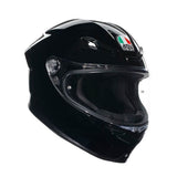 AGV K6 S E2206 MPLK BLACK GLOSSY FULL FACE HELMET