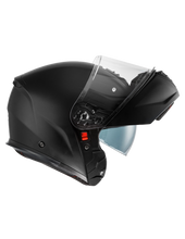 Load image into Gallery viewer, Premier Genius EVO Modular Helmet in Black Matte with Anti-Fog, Pinlock® Ready, and Retractable Sun Shield.APAPRGEEPOLUBM000S 