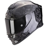 SCORPION EXO-R1 EVO CARBON AIR ONYX SOLID FULL FACE HELMET